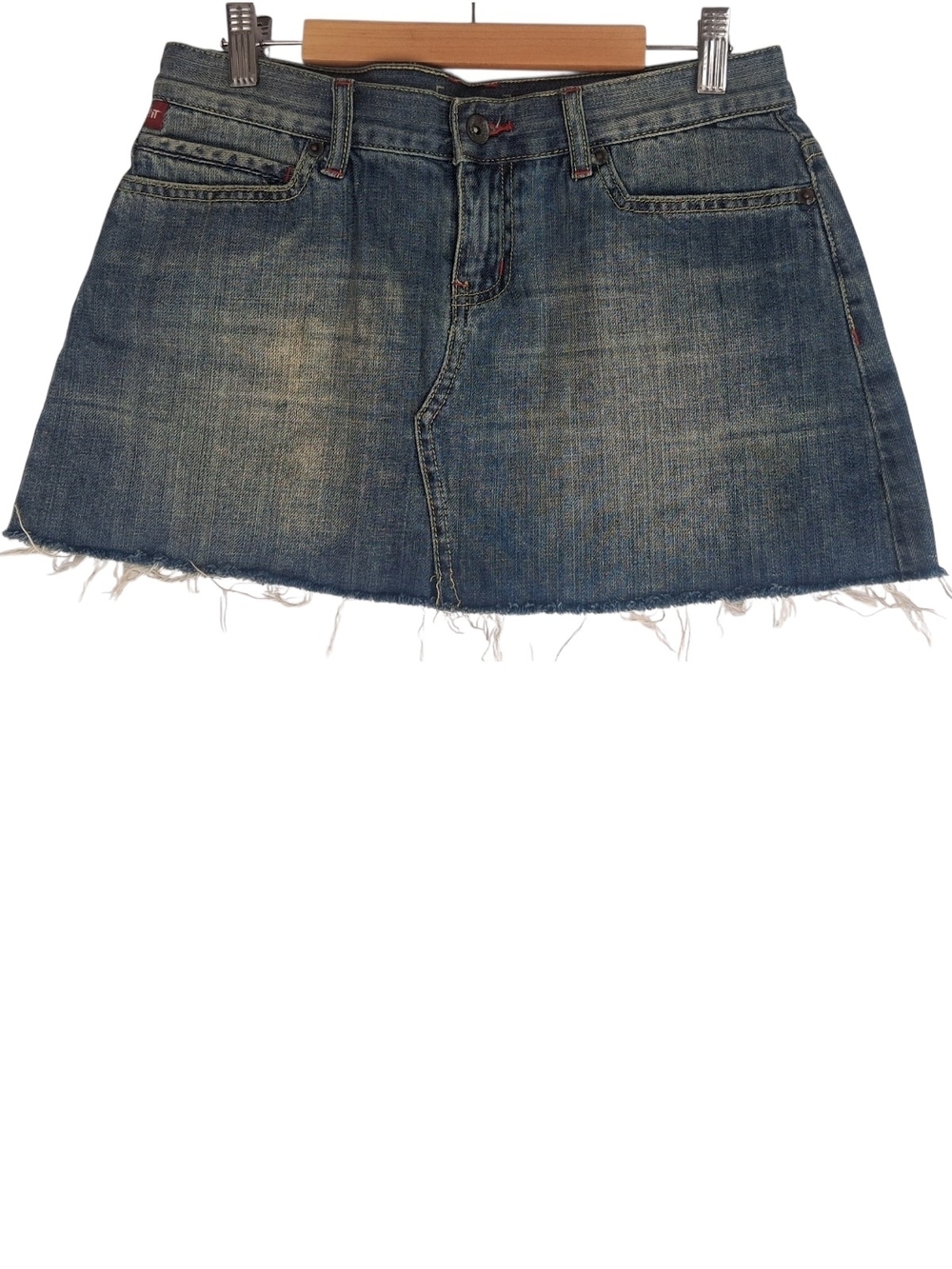 !it jeans Vintage Distressed Denim Mini